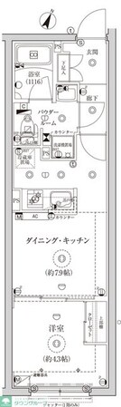 CREATIF池袋の物件間取画像